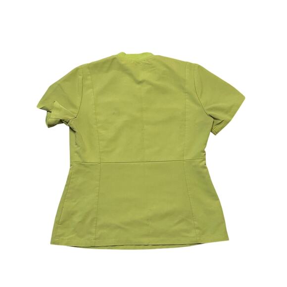 Figs Slim Odesa Scrub Top LIMEADE Medium - Picture 4 of 6